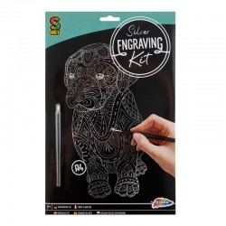 KIT DE Zgariat CAINE GRAFIX, A4, ARGINT - 6605260286 - 6605260286 - view 1