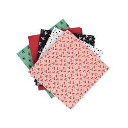 TESSA GRAFIX CU MODELE DE OCHI, 100% POLIESTER, 50 X 50 CM, 5 BUC - 6605260316 - 6605260316 - view 1