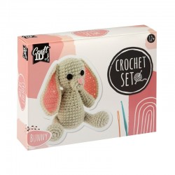 KIT CROCHET SINGUR GRAFIX - IEPURE, 12 X 9 X 12 CM - 6606160004 - 6606160004 - view 1