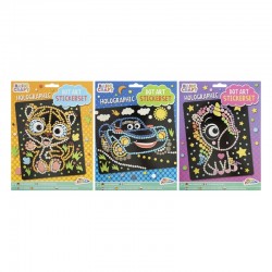 GRAFIX SET AUTOCOLLE PENTRU DESEN CU MARGE, ASORTAT, 48 BUC - 6606210028 - 6606210028 - view 1