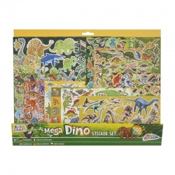 GRAFIX SET AUTOCOLANTE DINOZAUR, 500 BUC - 6606210030 - 6606210030 - view 1