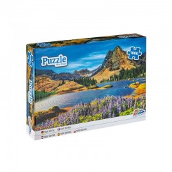 PUZZLE GRAFIX - VEDERE LA LAC, 50X70CM, 1000 BUC. - 6611120520 - 6611120520 - view 1