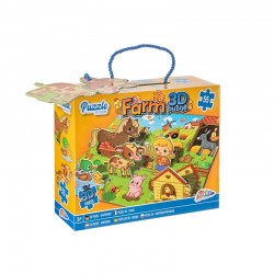 FERMA GRAFIX PUZZLE 3D, 63X43CM, 55 BUC. - 6611120524 - 6611120524 - view 1