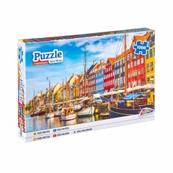 PUZZLE GRAFIX COPENHAGA, 50 X 70 CM, 1000 BUC. - 6611120560 - 6611120560 - view 1