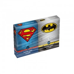 CARTAMUNDI SUPERMAN & BATMAN CĂRȚI DE JOC, 2 PAȚURI - 6611040143 - 6611040143 - view 1