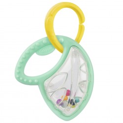 ZORNĂTĂ ȘI RUNZĂTOR ÎN FORMA DE FRUNZĂ CU INEL DE ATÂNARE INCLUS, 0M+, PLAYGRO - PG.0345 - PG.0345 - view 1