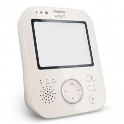 Дигитален видео бебефон Philips AVENT Premium SCD891/26 с 3,5-инчов цветен екран, нощно виждане, двустранна комуникация и термометър - 00A.0611.001 - view 4
                  