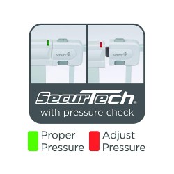 Универсална метална предпазна преграда за врати и стълби SAFETY 1st в бял цвят - SF.0020 - view 4
                  