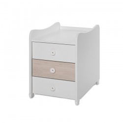 Детско трансформиращо легло LORELLI MAXI PLUS 70/160 бяло+светъл дъб - 10150580045P - view 11
                  