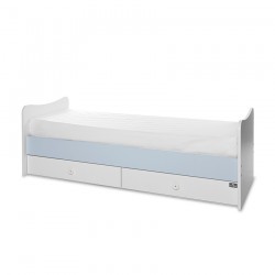Детско трансформиращо легло LORELLI MAXI PLUS 70/160 бяло+baby blue - 10150580039P - view 10
                  