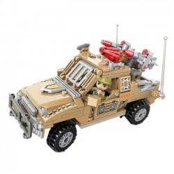 QMAN CONSTRUCTOR - JEEP MILITAR CU ECHIPAMENT DE LUPTA, 281 BUC. - Q22012 - Q22012 - view 1