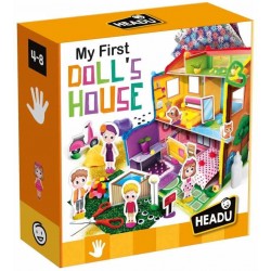 KIT CREATIV HEADU - PRIMA MEA CASĂ DE PĂPUȘI, 41 BUC. - HMU51876 - HMU51876 - view 1