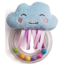 TAF TOYS BABY SOFT RATTLE - THE CHEERful CLOUD, 14CM - TT12075 - TT12075 - view 1