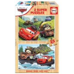PUZZLE PENTRU COPII EDUCA CARS, 2X25 BUC. - EDU18877 - EDU18877 - view 1