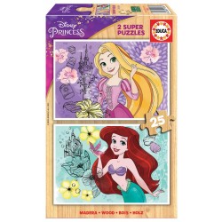 PUZZLE PENTRU COPII EDUCA - DINEY PRINCESS, 2X25 BUC. - EDU19288 - EDU19288 - view 1