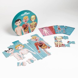 PUZZLE EDUCAȚIONAL EUREKAKIDS - CORPUL UMAN, 100 BUCĂȚI - EU69181500 - EU69181500 - view 1