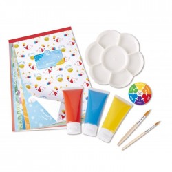 KIT CREATIV HAPE - DESEN DIVERTAT, ÎNVĂȚĂ SĂ AMESTEȚI CULORI, 8 BUC. - H1069 - H1069 - view 1
