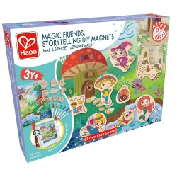 KIT CREATIV HAPE - MAGNETI DIY, PRIETENI MAGICI, 18 BUC. - H1077 - H1077 - view 1