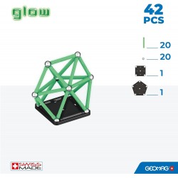 Магнитен конструктор Geomag Glow 329, 42 части - G329 - view 5
                  