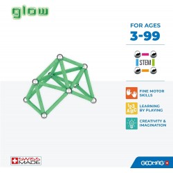 Магнитен конструктор Geomag Glow 329, 42 части - G329 - view 6
                  