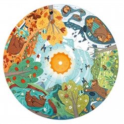 Образователен пъзел за под Hape - Четири сезона, 57.5 см, 16 части - H1636 - view 3
                  