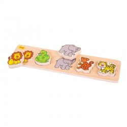 BIGJIGS - PUZZLE DIN LEMN - SAFARI - BB015 - BB015 - view 1
