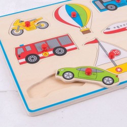 PUZZLE DIN LEMN BIGJIGS -... - BJ260 - view 2