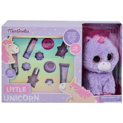 SET COSMETIC CU JUCĂRIE DE PELUȘ MARTINELIA LITTLE UNICORN, 11 BUC. - MA30609 - MA30609 - view 1