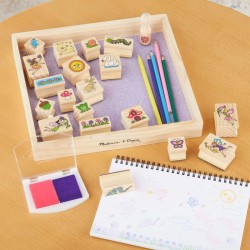 SET CREATIV MELISSA &amp DOUG - IMPRIMURI MAGIC GARDEN - 12424 - 12424 - view 1