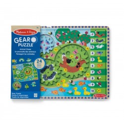 MELISSA & DOUG PUZZLE DIN LEMN ANIMALE - 24 BUC. - 31004 - 31004 - view 1