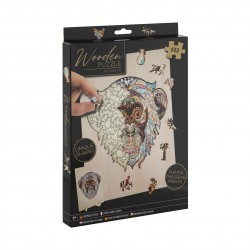 PUZZLE GRAFIX MAIMUTE, FORME UNICE, LEMN, 133 BUC. - 6703020027 - 6703020027 - view 1