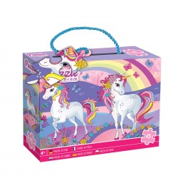 PUZZLE PENTRU FETE GRAFIX UNICORN, 39X29CM, 45 BUC. - 6703020030 - 6703020030 - view 1