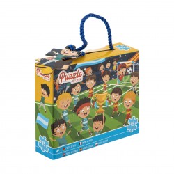 PUZZLE PENTRU BĂIEȚI GRAFIX FOTBAL, 39X29CM, 45 BUC. - 6703020034 - 6703020034 - view 1