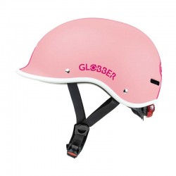 Детска светеща каска Globber Master XS/S (47-51см), пастелно розова - 600-210 - view 1