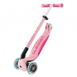 Детска сгъваема тротинетка с родителски контрол 5в1 Globber Go Up Deluxe Flash Lights, розова - 748-710 - view 5
                  