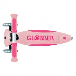 Детска сгъваема тротинетка с родителски контрол 5в1 Globber Go Up Deluxe Flash Lights, розова - 748-710 - view 7
                  