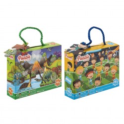 PUZZLE PENTRU BĂIEȚI GRAFIX, 39X29CM, 45 BUC., ASORTAT, 48 BUC. - 6703020032 - 6703020032 - view 1