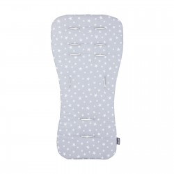 PAD MOALE PENTRU CARUEU CHIPOLINO GREY STARS - VVPAD02403GREY - VVPAD02403GREY - view 1