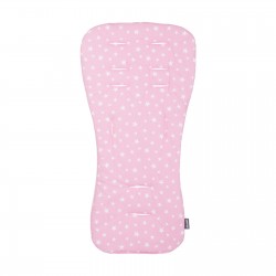 CHIPOLINO PINK STARS MATĂ MOALE PENTRU cărucior pentru bebeluși - VVPAD02402PINK - VVPAD02402PINK - view 1
