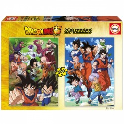 PUZZLE EDUCA DRAGON BALL 2 IN 1, 2X500 BUC. - EDU19915 - EDU19915 - view 1