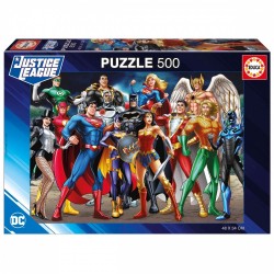 JUSTICE LEAGUE DC COMICS EDUCA PUZZLE, 500 PICES - EDU19913 - EDU19913 - view 1