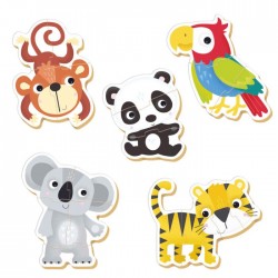 PUZZLE PROGRESIV EDUCA WILD... - EDU19952 - view 2