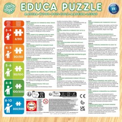 Дървен пъзел Educa Пепа Пиг, 2х25 части - EDU19995 - view 3
                  