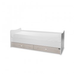 Детско легло Lorelli TREND PLUS 70/160 бяло+светъл дъб - 10150590045P - view 7
                  