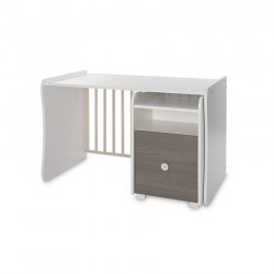 Детско легло Lorelli TREND PLUS 70/160 бяло+кафе - 10150590042P - view 6
                  