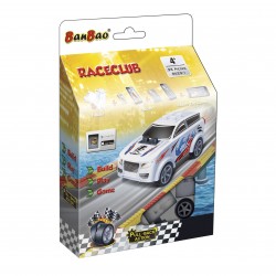 BAN BAO CONSTRUCTOR - MINI cărucior PULL BACK - ALB - 26 BUC. - B8629-1 - B8629-1 - view 1