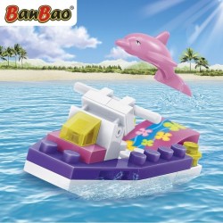 MINI CONSTRUCTOR BAN BAO - MOTOCICLETA, 23 BUC. - B7209 - B7209 - view 1
