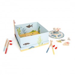 Small Foot Игра Риболов - Приятели, дървена, 30 х 30 х 15 cm - 6611100752 - view 1