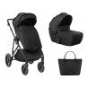 CARUUT COMBINAT 2 IN 1 KIKKA BOO THEA BLACK 2024 CU COS PENTRU NOI-NASCUTI - 31001020134