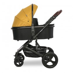 Детска количка Lorelli BOSTON с кош за новородено Lemon CURRY - 10021832338A - view 3
                  